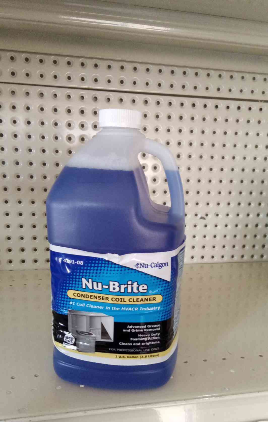 Limpiador Coil Azul Nu-Brite 1G